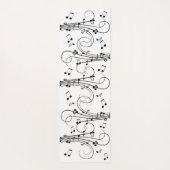 音楽ファンシーノート ヨガマット (裏面)