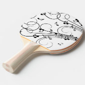 音楽ファンシーノート 卓球ラケット (正面アングル)