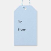 音楽ファンシーノート(青) ギフトタグ (裏面)