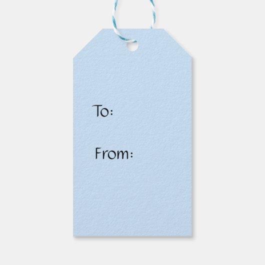 音楽ファンシーノート(青) ギフトタグ (裏面)