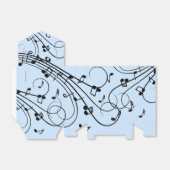 音楽ファンシーノート（青） フェイバーボックス (折り畳みなし)