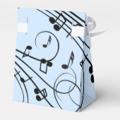 音楽ファンシーノート（青） フェイバーボックス (裏面サイド)