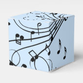 音楽ファンシーノート（青） フェイバーボックス (正面サイド)