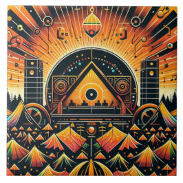 音楽フェスティバルセラミックタイル タイル