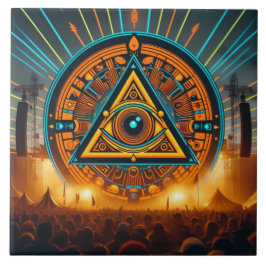 音楽フェスティバルセラミックタイル タイル