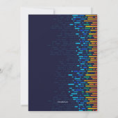 音楽フェスティバル招待状 招待状 (裏面)