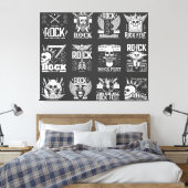 音楽フェスティバル キャンバスプリント (インサイチュ (寝室))