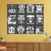 音楽フェスティバル キャンバスプリント (インサイチュ (リビング))