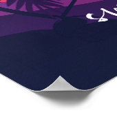 音楽フェスティバル |スウィート16フェスティバルマーチサイン ポスター (角)