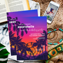 音楽フェスティバル | Ferris Wheel Palms Sweet 16