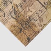 音楽フローラデコページティッシュペーパーエコ染料 薄葉紙 (詳細)