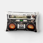 音楽ブームボックス ランバークッション (裏面)