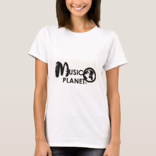 音楽プラネットマーチ Tシャツ