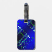 音楽プリントカットソーバッグ ラゲッジタグ (裏面縦)