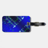 音楽プリントカットソーバッグ ラゲッジタグ (裏面横)