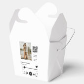 音楽プレイヤーパーソナライズされたカップル愛q rコードテックス フェイバーボックス (オープン)