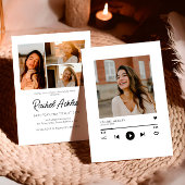 音楽プレイヤー卒業パーティー招待状，フォトグラード 招待状