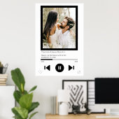 音楽プレーヤーの最初のダンスフォト ポスター (ホームオフィス)