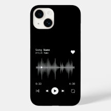 音楽プレーヤーアーティストとソングブラックパーソナライズされた