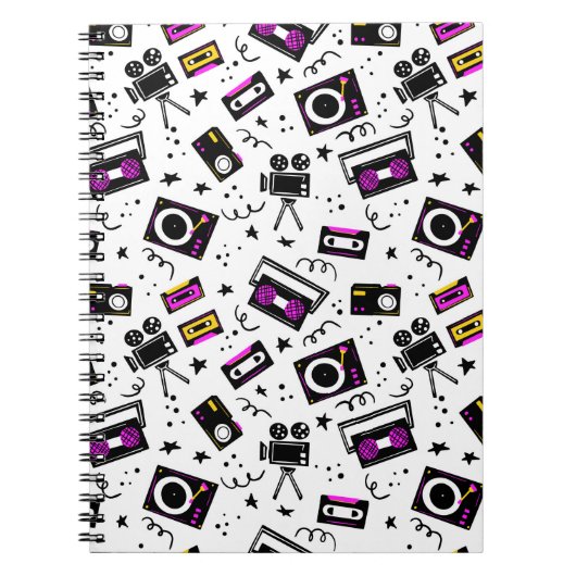 音楽プレーヤー、テープレコーダー、ビデオテープ、ビデオカメラ、 ノートブック (正面)