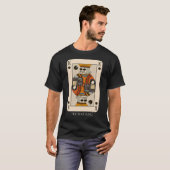 音楽プロデューサーとDJのためのBeatmaker Kingカード Tシャツ (正面フル)