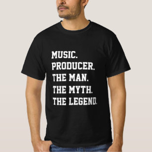 音楽プロデューサー伝説の男 Tシャツ