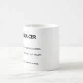 音楽プロデューサー及びオーディオエンジニア制作 コーヒーマグカップ (中央)