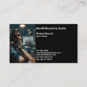 音楽プロデューサー 名刺 (正面)