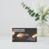 音楽プロモーション 名刺 (スタンド正面)