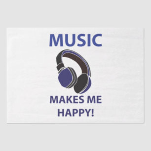 音楽ヘッドフォン音楽で音楽を楽しめる 薄葉紙