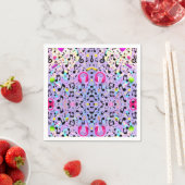 音楽ヘッドフォン、ナプキン スタンダードカクテルナプキン (インサイチュ)