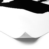 音楽ヘッドフォン ポスター (角)