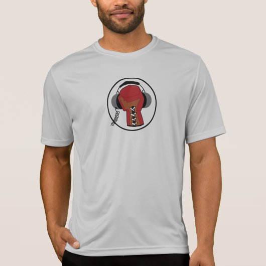 音楽ボクサーのトレーニングのワイシャツ Tシャツ (正面)