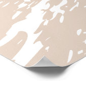 音楽ポスター：バイオリン3Dモデル&サークル ポスター (角)