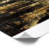 音楽ポスター。 ポスター (角)