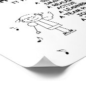 音楽ポスター「音楽が好きな理由」 ポスター (角)