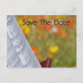 音楽ポストカードの保存 案内ポストカード (正面)