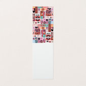 音楽ポップ・アートの芸術 名刺 (外部フラット)