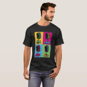 音楽マイクの好きな曲を歌う Tシャツ (正面フル)