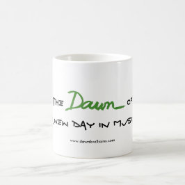 音楽マグカップの新しい日の夜明け コーヒーマグカップ