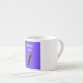 音楽マグ エスプレッソカップ (正面右)