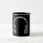 音楽マグ ツートーンマグカップ (中央)