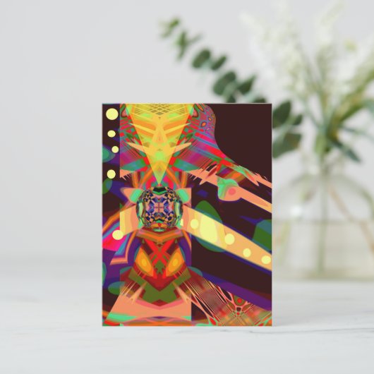 音楽マシン ポストカード (スタンド正面)