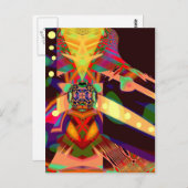 音楽マシン ポストカード (正面/裏面)