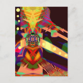 音楽マシン ポストカード (正面)