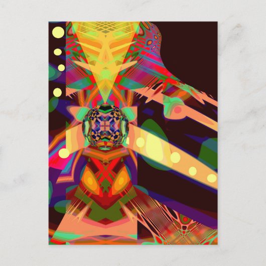 音楽マシン ポストカード (正面)