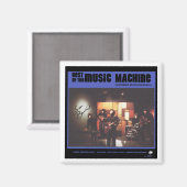 音楽マシ最高のン：音楽マシン マグネット (正面/裏面)