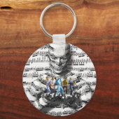 音楽マン キーホルダー (正面)