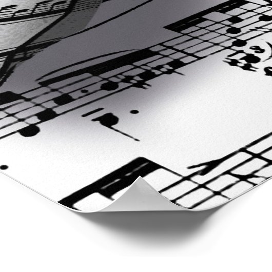 音楽マン ポスター (角)