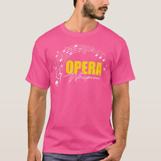 音楽ミュージカル合唱団オペラシンガー Tシャツ